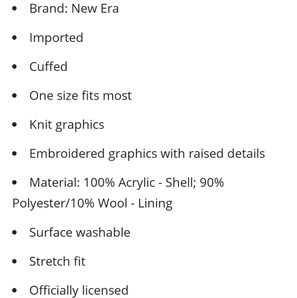 NWT Men's Minnesota Vikings New Era Team Social Justice Cuffed Beanie - Picture 8 of 8